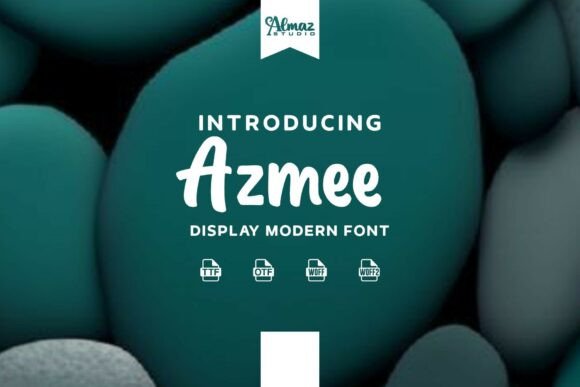 Azmee: A Playful Handwritten Font for Creative Makers
