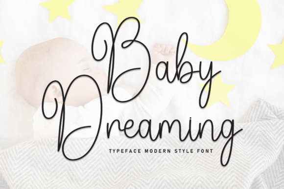 Baby Dreaming: A Refined Script Font for Editorial Design