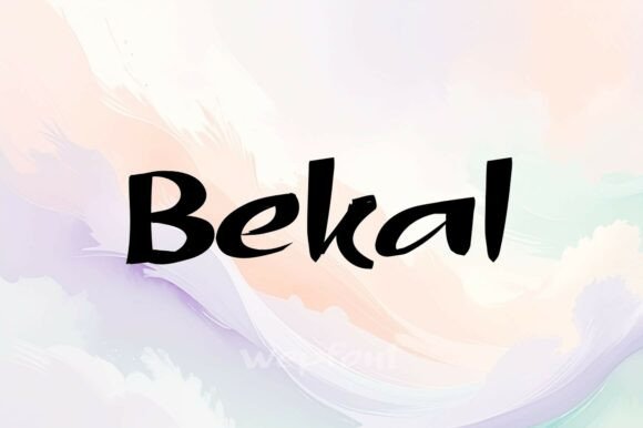 Bekal: A Playful Script Font for Handmade Charm