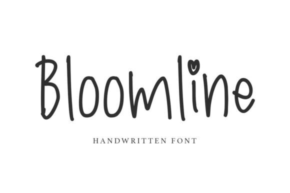 Bloomline: A Whimsical Script Font for Handmade Charm