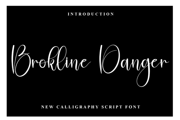 Brokline Danger Font: A Friendly Typeface for Small Business