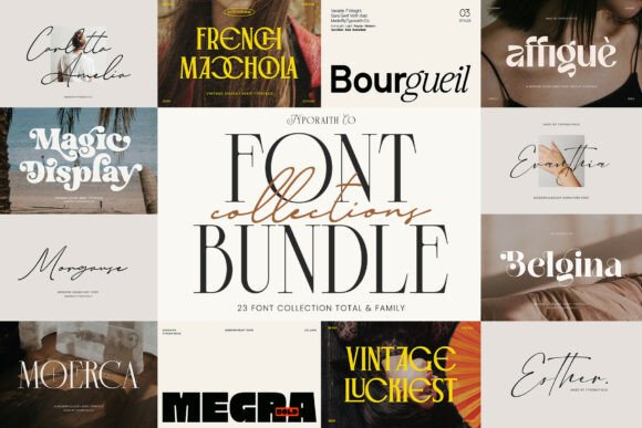 Collection Bundle: A Real-World Font Review for Brand Designers