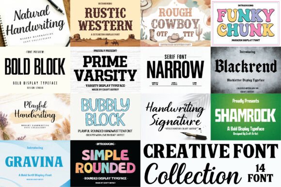 Creative Collection: A Thoughtful Display Font for Editorial Moments