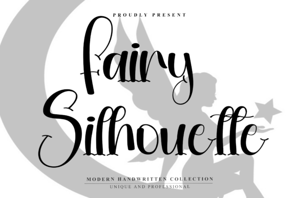 Fairy Silhouette: A Handwritten Font for Campaign Design