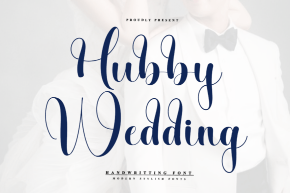 Hubby Wedding: A Handwritten Font for Web Designers
