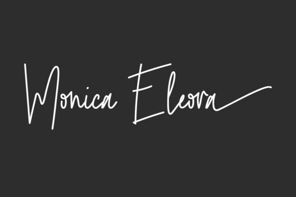 Monica Eleora: The Script Font That Elevates Campaign Design