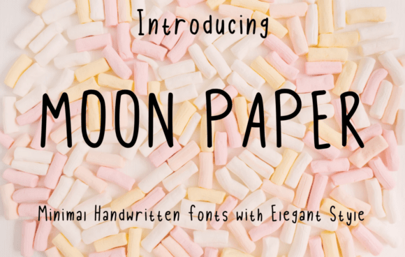 Moon Paper: A Refined Minimalist Font for Modern Web Design