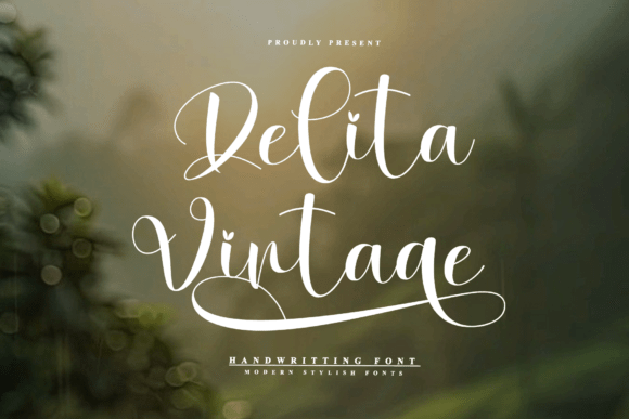 Relita Vintage: The Romantic Script Font for Memorable Branding