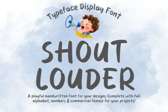 Shout Louder: A Script Font That Makes Campaigns Feel Alive