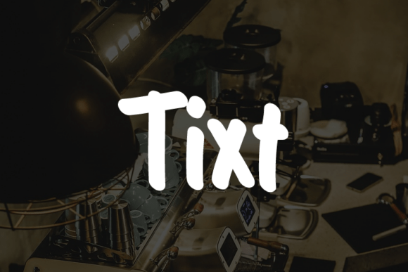 Tixt: A Modern Script Font That Elevates Your Small Business Brand