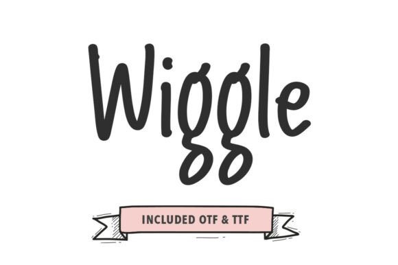Wiggle: A Bold Handwritten Brush Font for Campaigns